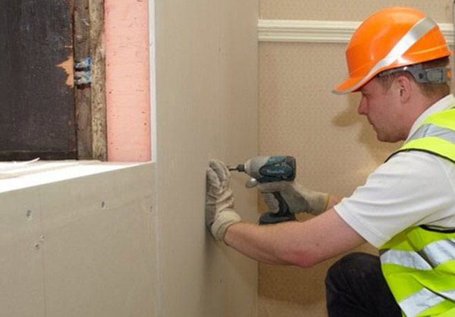 Internal dry lining