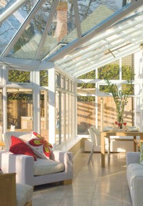 Sunny conservatory