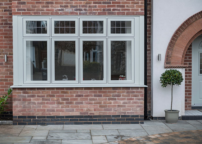 Flush casement window