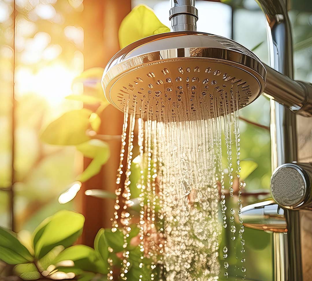 Hot water shower